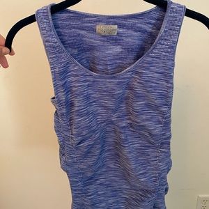 Athleta Purple Heathered Tank Top
